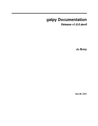 Release V1.8.0.Dev0 Jo Bovy