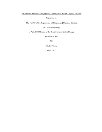 An Apophatic Approach to Nikolai Gogol's Fiction