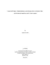 Folk Networks, Cyberfeminism, and Information Activism in The