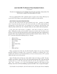 Just Ask AKC to Remove Non-‐Standard Colors