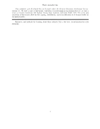 Basic Ammeter Use This Worksheet and All Related Files Are Licensed