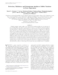 Detection, Validation, and Downstream Analysis of Allelic Variation in Gene Expression