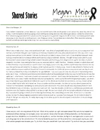 Shared Stories