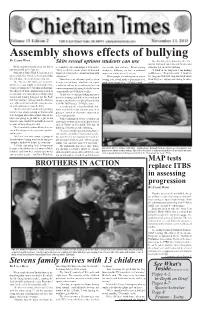 Assembly Shows Effects of Bullying