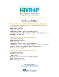 IAVI & Partners' Presentations at HIV R4P 2016