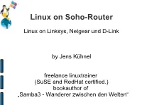 Linux on Soho-Router