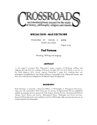 Volume 4, Issue 1, 2009