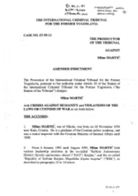 Amended Indictment