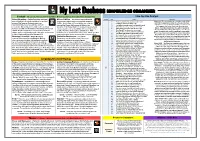 My Last Duchess Knowledge Organiser