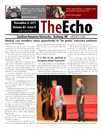 November 4, 2011 Volume 83 Issue 8