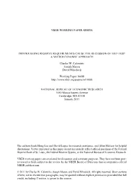 Did Doubling Reserve Requirements Cause the Recession of 1937-1938? a Microeconomic Approach