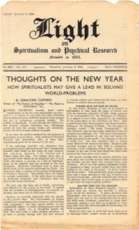 Thoughts . On• the .New.· Year.'·