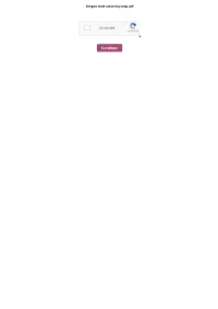 Oregon State University Map Pdf