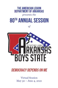 80Th Annual Session Of