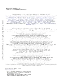 Arxiv:2009.03398V2 [Astro-Ph.EP] 12 Sep 2020
