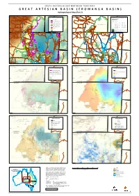 GREAT ARTESIAN BASIN Responsibility to Any Person Using the Information Or Advice Contained Herein