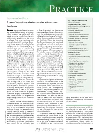 A Case of Intermittent Ataxia Associated with Migraine Headaches Teaching Case Report