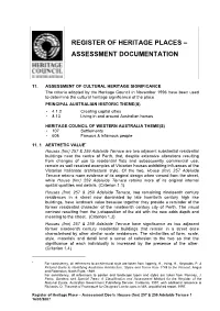 Assessment Documentation