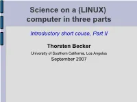(LINUX) Computer in Three Parts