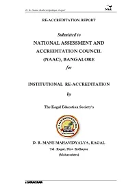 Re-Accreditation Report