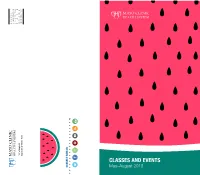 Classes and Events