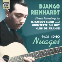DJANGO REINHARDT Vol.6
