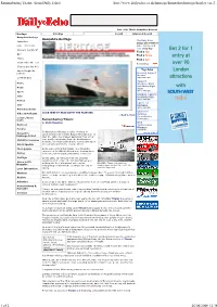 Remembering Titanic (From Daily Echo)