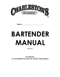 Charleston's Bar Manual 4.17-1.Pdf