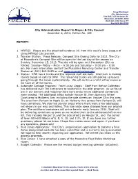 2013-12-06 City Administrator Update 108.Pdf