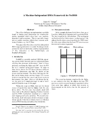 A Machine-Independent DMA Framework for Netbsd