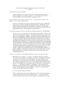 Lecture III Handout