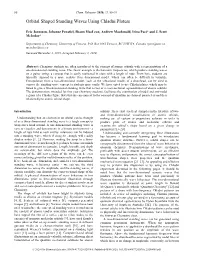 Orbital Shaped Standing Waves Using Chladni Platess