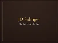Salinger Notes