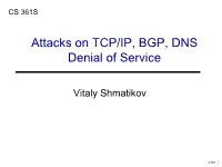 Attack Packet Victim Response Rate