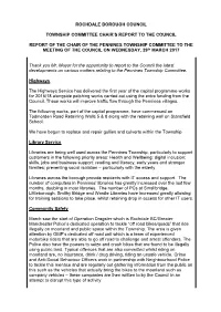 PTC Chair's Report , Item 83. PDF 942 KB