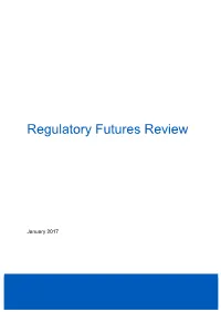 Regulatory Futures Review