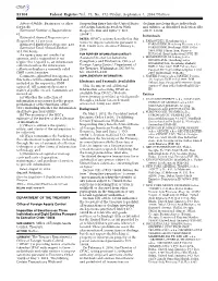 Federal Register/Vol. 79, No. 172/Friday, September 5, 2014
