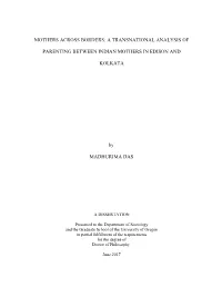 Mothers Across Borders: a Transnational Analysis Of