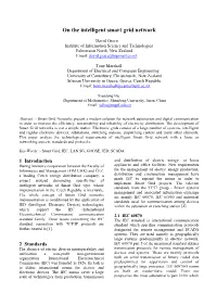 On the Intelligent Smart Grid Network