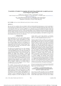 Potentialities of Sentinel-1 for Mapping and Monitoring Geological and Cryospheric Processes in the Patagonia Region (Chile)