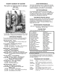 05-07 Bulletin