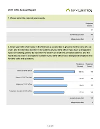 2011 CHC Annual Report