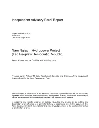 Environmental and Social Monitoring Report