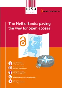 The Netherlands: Paving the Way for Open Access