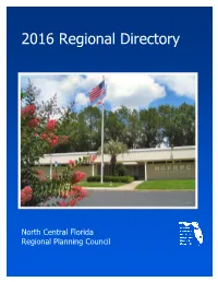 2016 Regional Directory