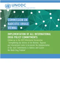2019 Ministerial Declaration