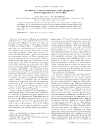 Measurement of Mirror Birefringence at the Sub-Ppm Level: Proposed Application to a Test of QED