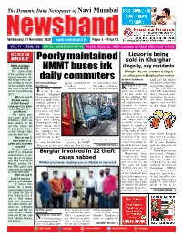 Poorly Maintained NMMT Buses