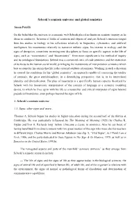 Sebeok's Semiosic Universe and Global Semiotics