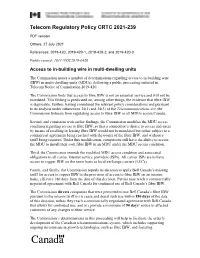 Telecom Regulatory Policy CRTC 2021-239